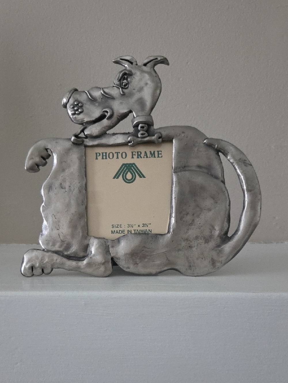 Dog-Shaped Photo Frame